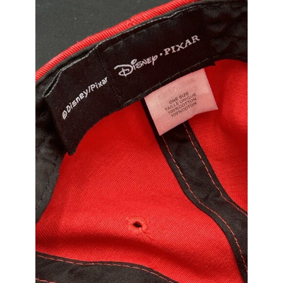 Disney Pixar Incredibles Movie Hat Spell Out Script Logo Snap Back Baseball Cap - Picture 5 of 5